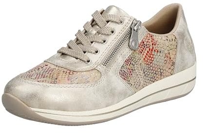 Rieker Damen N1112 Sneaker, Mehrfarbig 91, 41 EU Weit