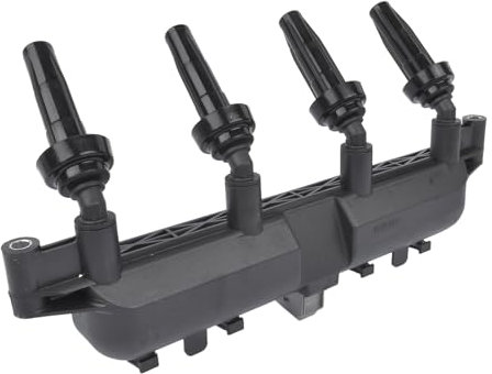 Bisenya bobine d'allumage 12V 4 pôles bloc bobine d'allumage vissée Compatible avec C2 C3 1007 205 206 306 306 partenaire 1,1 1,4 5970A8 596319 597078 597079 96358648 96358649