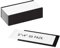 Realth 50 Pièces Porte-Étiquettes Magnétiques à Canal C Avec Film Protecteur Transparent 50MM X 100MM pour Armoires Murales et Tiroirs en Métal pour Tableaux Blancs (MLH2450)