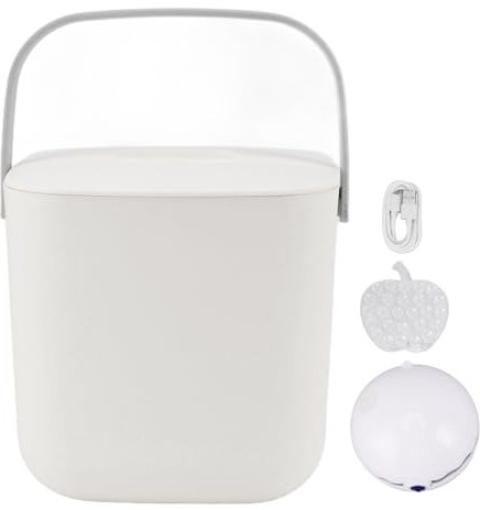 Countertop Dishwasher, 18W Portable Dishwasher with 5L Built-in Water Tank, Turbine Mini Washing Machine for Home, Business, Travel, College Room, RV (White)