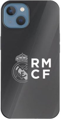 Schutzhülle für iPhone 13 von Real Madrid Premium zum Schutz Ihres Handys. Flexible Silikonschicht mit offizieller Lizenz von Real Madrid