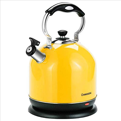YSACJFD Kettles,Kettle, 5L Large Capacity, Automatic Power Off, Lemon Yellow