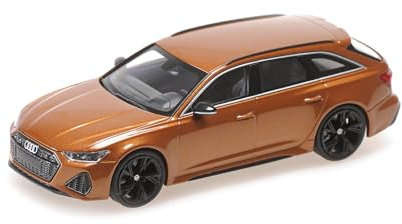 Minichamps 410018018 - AUD. RS6 Avant Brown Metallic 2019 - maßstab 1/43 - Modellauto
