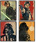 SUPPLY DROP Star Wars Wall Art Blueprints – Star Wars Geschenke, Star Wars Poster-Set, Star Wars Poster für Wände, Star Wars Art, Star Wars Dekor, StarWars Poster für Männer – ungerahmt 4 Stück (28,9