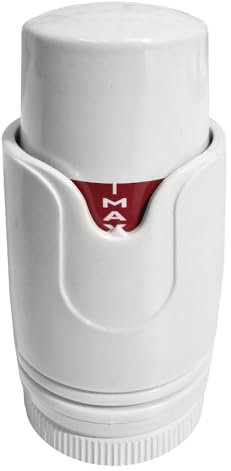 Myhomeware Thermostatic Radiator Heads 1pcs - Modern TRV Head Radiator Valve Thermostatic Radiator Valve Thermostatic Valve Head M30x1.5 Radiator Valves (White)