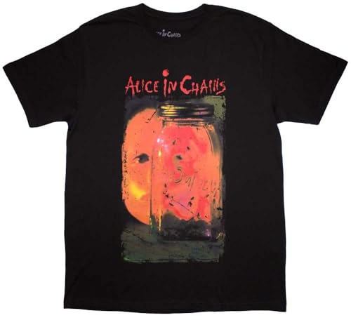 Rock Off officially licensed products Alice in Chains Jar of Flies T Shirt XL Black