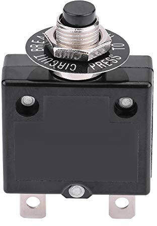 Disjoncteur à Interrupteur Thermique, Disjoncteur Automatique, Disjoncteur Thermique avec Bouton de Réinitialisation, 5-30A AC 125-250V (8A)
