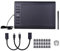 KOSINGNA 10x6 Inch Professional Graphics Drawing Tablet 12 Express Keys with 8192 Levels Battery- Stylus/30pcs Nibs/Pen Clip/2pcs OTG Cable Support PC/Laptop Connection Compatible with Windows Mac for