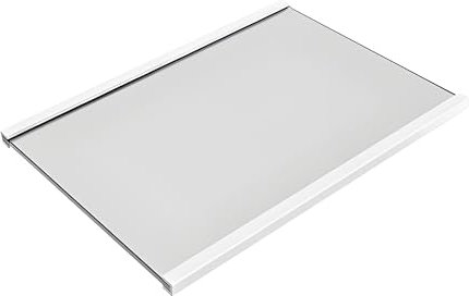 HMBEST Freezer Glass Shelf Replacement Compatible with Haier Refrigerator, Fridge Tempered Glass Shelf,350 * 480