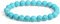 XIANNVXI Grün Türkis Armband 8mm Perlen Grüner Perlenarmband Kristalle Armband Echte Türkis Steine Armbänder Damen Geschenk für Mama