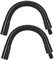 Hemobllo 2pcs Adjustable Gooseneck Microphone Stand Arm Flexible Extension Hose Telescopic Tube for Podcasting and Live Streaming Black Mic Holder Connector
