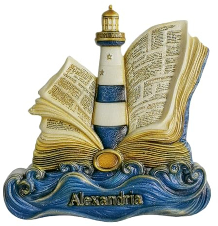 Alexandria Egypt Refrigerator Magnet Travel Souvenir 3D Fridge Decoration Creative Craft