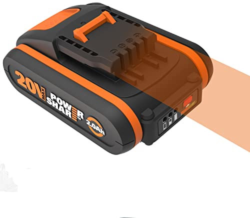WORX Powershare 20V LI-ION 2.0AH Battery with Indicators