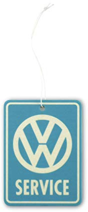 BRISA VW Collection - Volkswagen Luft-Erfrischer-Duft-Spender fürs Auto im T1 Bulli Bus Motiv Einzelpack (VW Service/New Car/Grün)