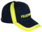PACOTEX Premium Contrast Cap Marineblau leuchtgelb mit Stick Feuerwehr (leuchtgelb)