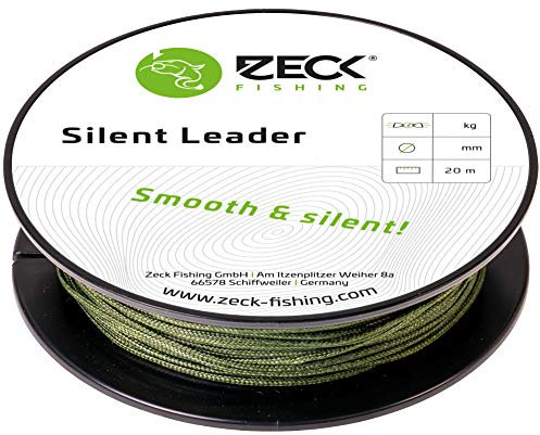 Zeck Silent Leader 20m geflochtene Schnur Wallervorfach, Durchmesser/Tragkraft:1.4mm / 136kg