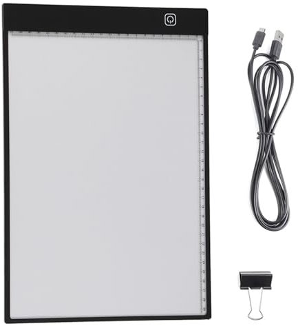 A4 LED Art Board Lichtpad Ultra dünne tragbare Tracer Artcraft Tracing Zeichenpad Light Box Tischplatte für Künstler, Zeichnen, Skizzieren
