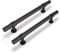 LONTAN 10 Black Cupboard 160mm T-Shaped Black Drawer Handles Dresser Cabinet Pulls Vintage Wardrobe Bedroom Cupboard Door Pulls