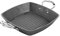 Samuel Groves 26cm Square Grill Pan Britannia Recycled Cast Iron Pre Seasoned Square Griddle Pan Skillet BBQ Cookware Range UK Made