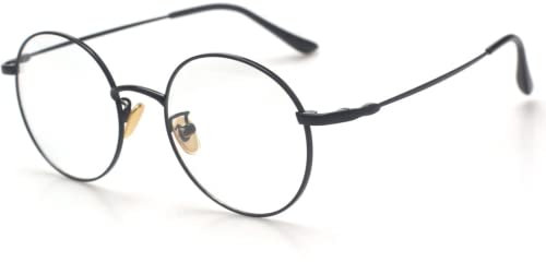 LC Eyewear Computerbrille - Blaulichtbrille - Displaybrille - Metall - Unisex (Schwarz)