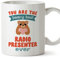 MUGFFINS Radio Presenter Mug - in English - You are The Beary Best - Funny Gift for Colleagues - Ceramic 11oz Mug