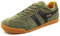 Gola Unisex Harrier Sneaker, Khaki/Black/Sun, 46 EU