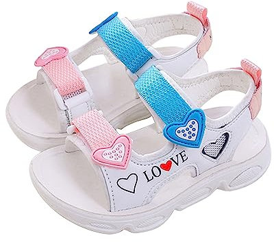 Scarpe estive bambino carino, sporca, casual pantofola scarpe per e ragazze stivali di gomma, bianco, 35 EU