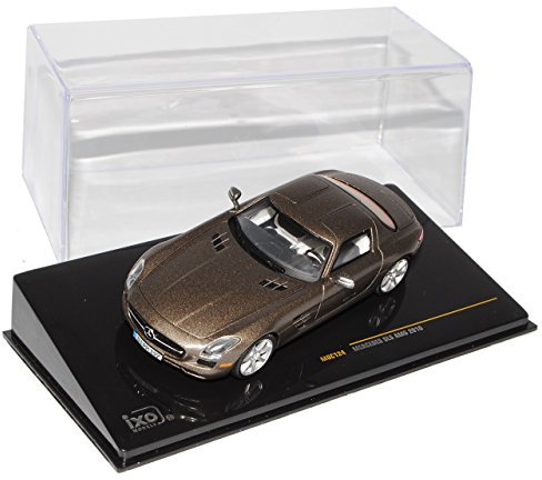 Ixo Mercedes-B SLS AMG C197 Matt Grau 2009-2014 MOC124 1/43 Modell Auto