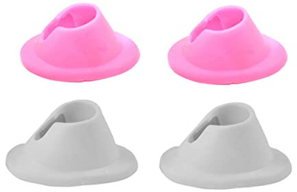 LOORGVEL 4piezas Soporte Para Esmalte Organizador Pintauñas Herramientas Manicura Suministros Decoración Uñas Ligero y Fácil