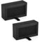 Nssnlur 2Pcs Aktivkohle Filter für Bambulab X1 X1C X1E P1P P1S, Activated Carbon Air Purifier Filter Replacement für Bambu Lab 3D Drucker