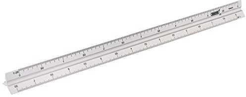 Draper 17686 Aluminium Triangle Scale Ruler