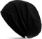 Caspar MU181 Beanie Mütze mit klassischem Karomuster, Farbe:schwarz, Größe:One Size