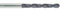 Alpen 615700160100 Vhm-Spiralbohrer DIN 338 K20 TiALN, 1,6 mm
