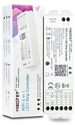 Miboxer Milight Controller Mi-Light 2.4G WL5 5in1 LED Steuergerät Controller 12-24V bis 15A für LED Produkte