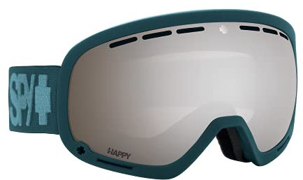 SPY OPTICS - Marshall Monochrome Teal Happy ML Rose Silver Spectra Mirror, Skibrille, Medium, Unisex Erwachsene