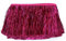 YYCRAFT Lametta-Fransenborte, 20,3 cm breit, Lametta-Girlande, Tanzkostüm, Fransenbesatz, glänzender Folieneffekt, Party-Dekoration (4,5 m, Hot Pink)