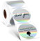 Phomemo 50x50mm Runde Laser-Etikettenaufkleber,Selbstklebend Thermo Etiketten,Holographic Etikett für 241BT/D520BT/246S,Kompatibel mit Drucker Munbyn,Zebra,Jadens,Nelko,Itari,etc(400Etiketten/Rolle)