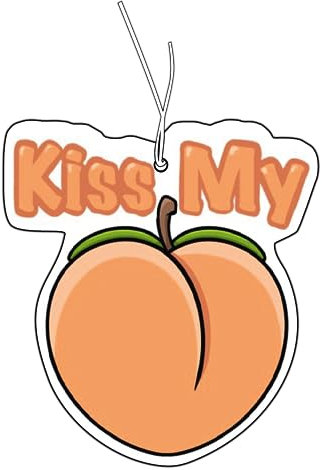 2x KISS MY .. Duftbaum Auto lustig, Auto Duftspender, Duftbaum Auto tuning, car air freshener, Duftanhänger Auto, Duftbaum Set Auto