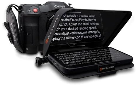 PADCASTER Parrot Pro Teleprompter Kit