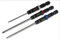 MIP Juego de brocas hexagonales RC 9612 (1.5 mm, 2.0 mm, 2.5 mm) - Herramientas de taladro de llave Allen de cabeza hexagonal y brocas de herramientas para destornilladores, pistolas eléctricas y