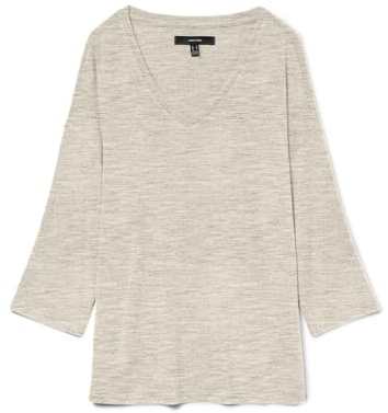 VERO Moda Damen Vmbrianna 3/4 V-Neck Blouse Boo Vmbrianna 3/4 V-Neck Blouse Boo (1er Pack)