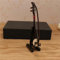 Mini Musikinstrument Dekor Miniatur-Pipa-Modell Mit Ständer Und Koffer Mini-Zither Mini-Ornamente Für Chinesische Traditionelle Musikinstrumente(A)