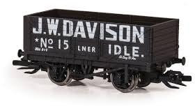 Peco - TT:120 Gauge - 7 Plank Open Wagon - J.W. Davison Livery (TTR-7021P)