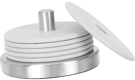 Cabilock Silikonuntersetzer Mit Lagerungshalter Für Tassen Zum Schutz Der Tischplatte Praktisch Und Langlebig Für Küche Und Wohnzimmer