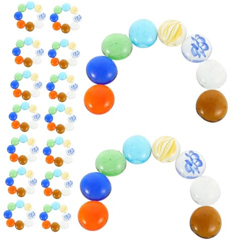 CORHAD Glassteine als Vasenfüller 1kg Elegant für Tischdeko und Frische Blumen Vielseitig Einsetzbar Edle Glasdeko