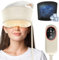 iKeener Kopfmassagegerät mit Airbag-kompresse, 3 IN 1 Kopfmassage Elektrisch mit 6 Airbags 3 Heizmodi und kalte Kompresse für Kopf, Hals und Augen, Wellness Geschenke für Frauen und Männer (Beige)