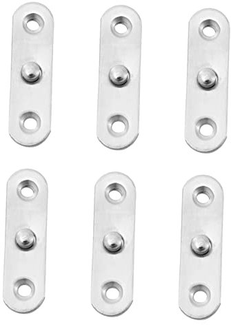 HOUDERCO 6stücke Verstecktes Drehscharnier Aus Edelstahl Türscharnier Mit Mehrwinkeldrehung Für Haustüren Und Fenster Robust Und Langlebig Installieren Bedienen