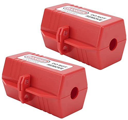 Bloqueo de Enchufe de Bloqueo. de Cable de Suministro Duradero para un Aire Acondicionado de Televisión Industrial con 110V - 220V, 2 Piezas para Plantas Químicas y Estaciones de Suministro de Energía