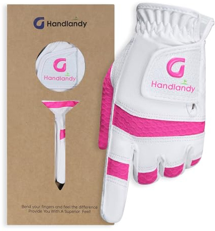 HANDLANDY HLDD Kids Golf Glove, Left Hand Youth Golf Glove for Junior Toddler, Durable & Breathable