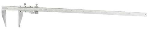 Pied à coulisse à vernier de 1000 mm, précision de 0,02 mm, en acier inoxydable, outil de mesure